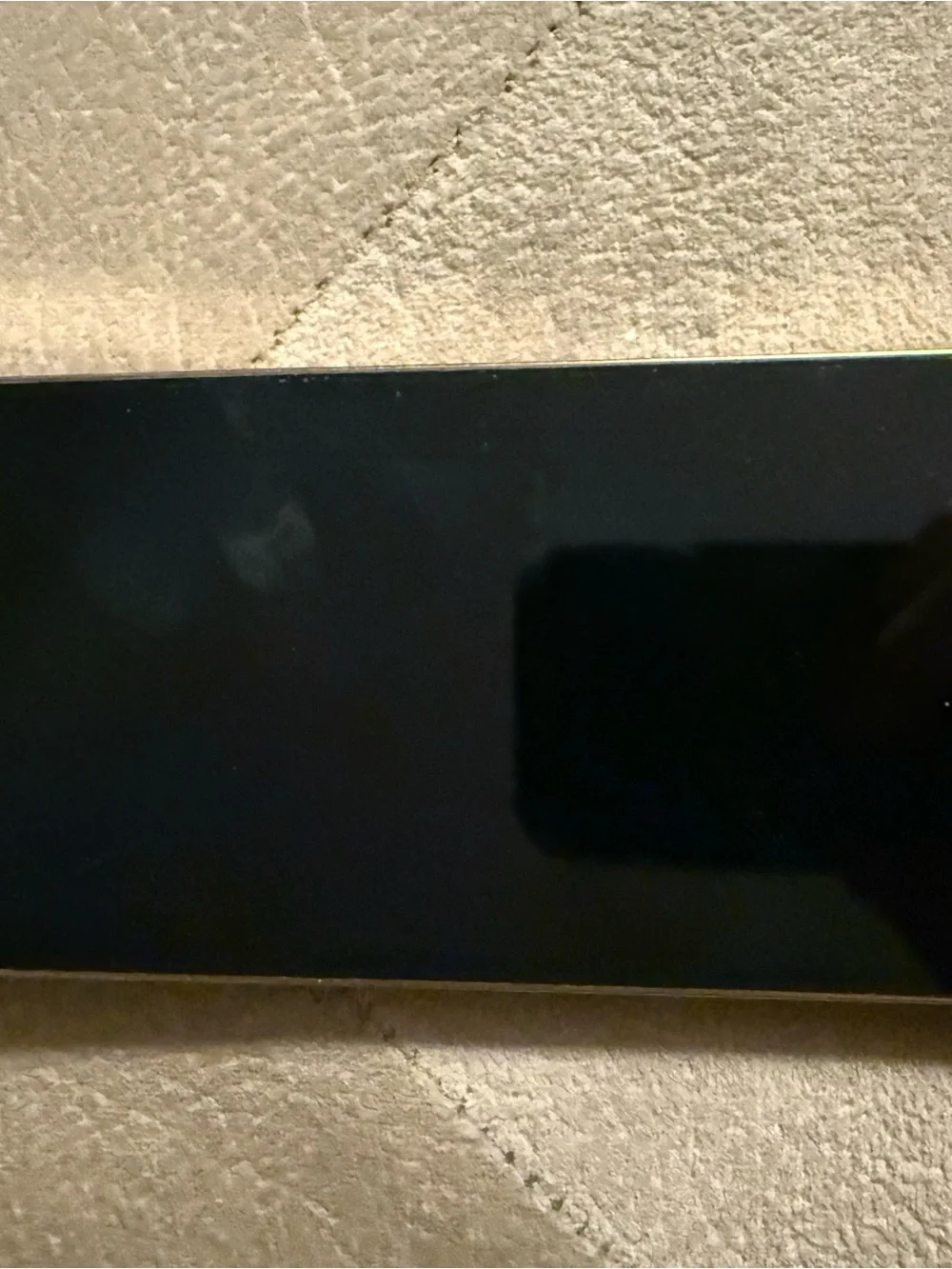 Apple iPhone with Green Side Accents - Black Front